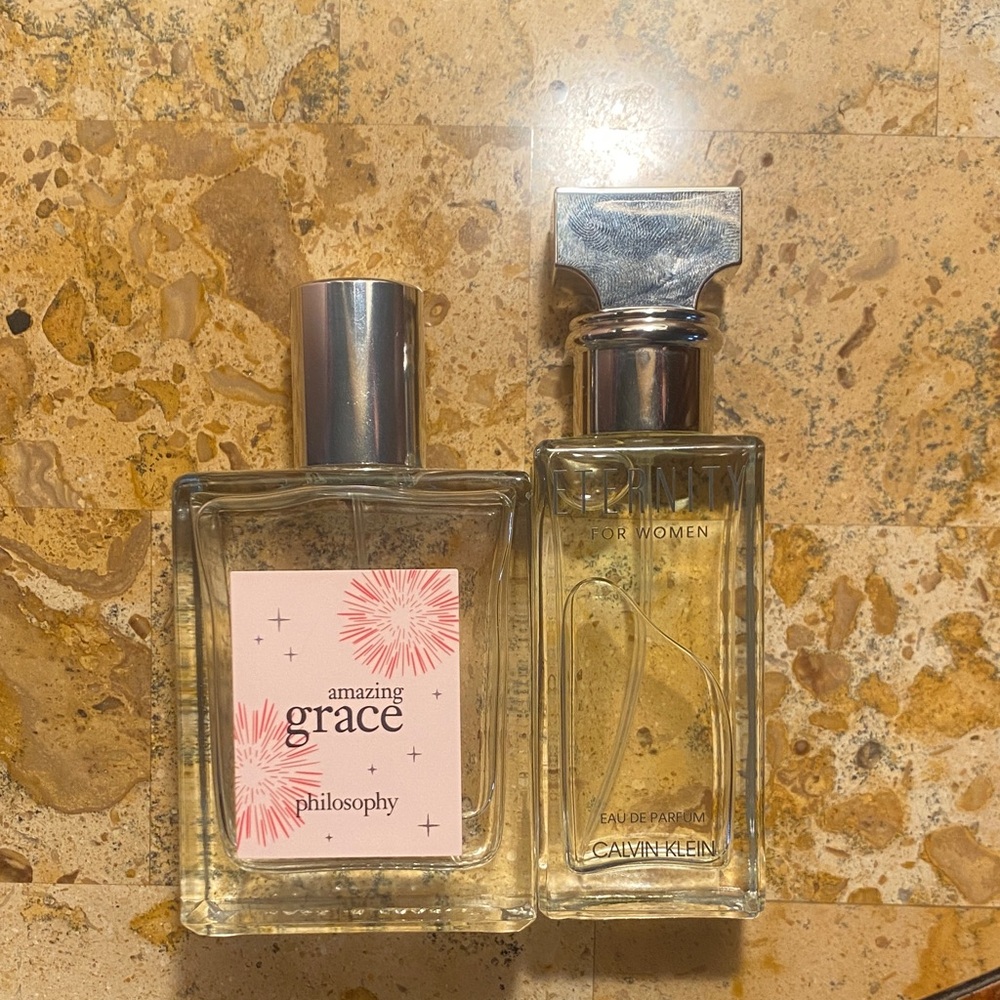 Calvin Klein Eternity and Philosophy Amazing Grace Perfume Duo